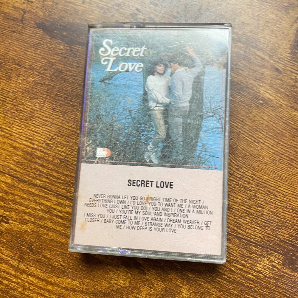Secret Love Cassette Tape 1987 Warner Special Products Vintage Love Songs